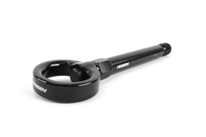 PERRIN 10th Gen Civic SI/Type-R/Hatchback Tow Hook Kit (Rear) - Glossy Black