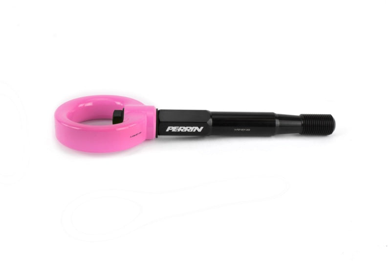 PERRIN 15-17 Subaru WRX/STI Tow Hook Kit (Front) - Hyper Pink