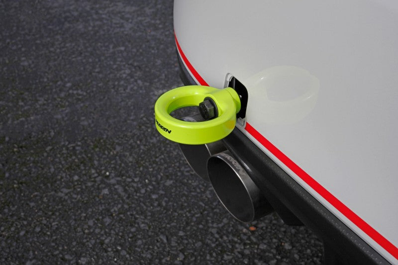PERRIN 15-19 Subaru WRX/STI Tow Hook Kit (Rear) - Neon Yellow