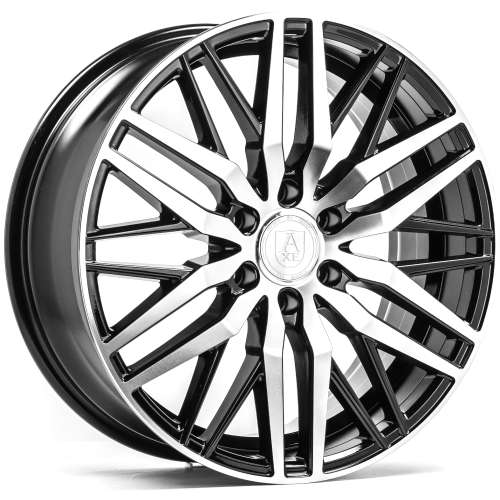 Axe EX30 Sprinter18x8.5 +45 Black with Polished Spoke Faces