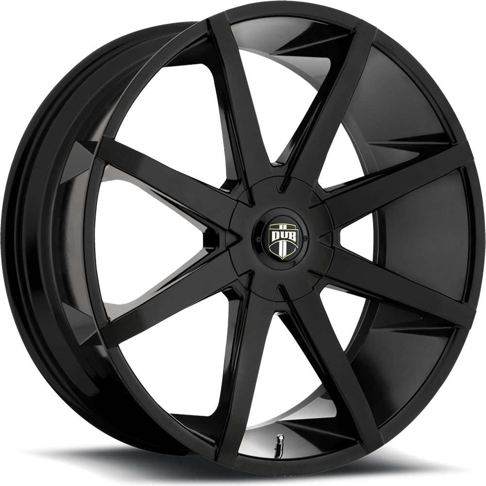 DUB Push S110 20x8.5 +45 Gloss Black