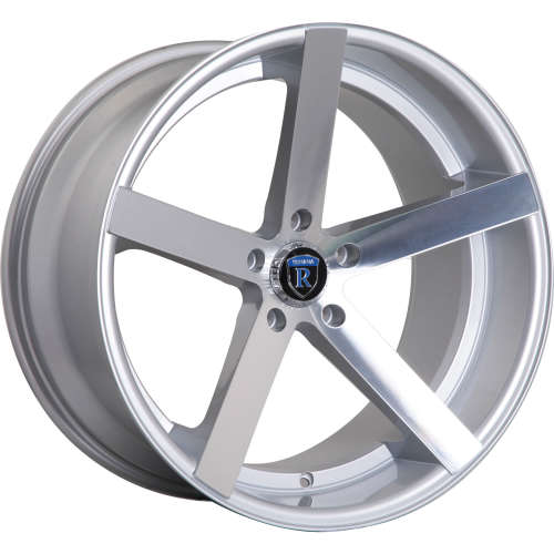 Rohana RC2222x9 +42 Silver with Machined Spoke Faces