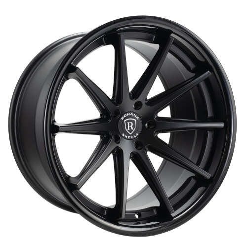Rohana RFC1019x10.5 +30 Matte Black with a Gloss Black Lip