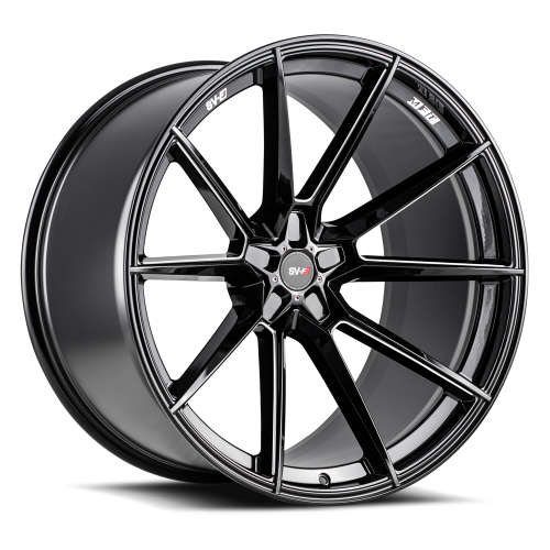 Savini SV-F420x9.5 +33 Gloss Black with Milled Spoke Edges