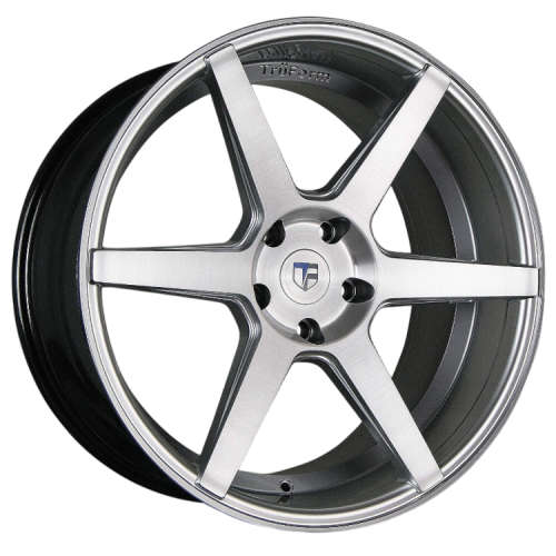 Truform TF-10320x10 +30 Hypersilver with Brushed Spoke Faces