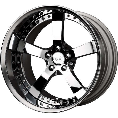 Work Equip E0519x12.5 +10 Super Chrome with a Polished Lip