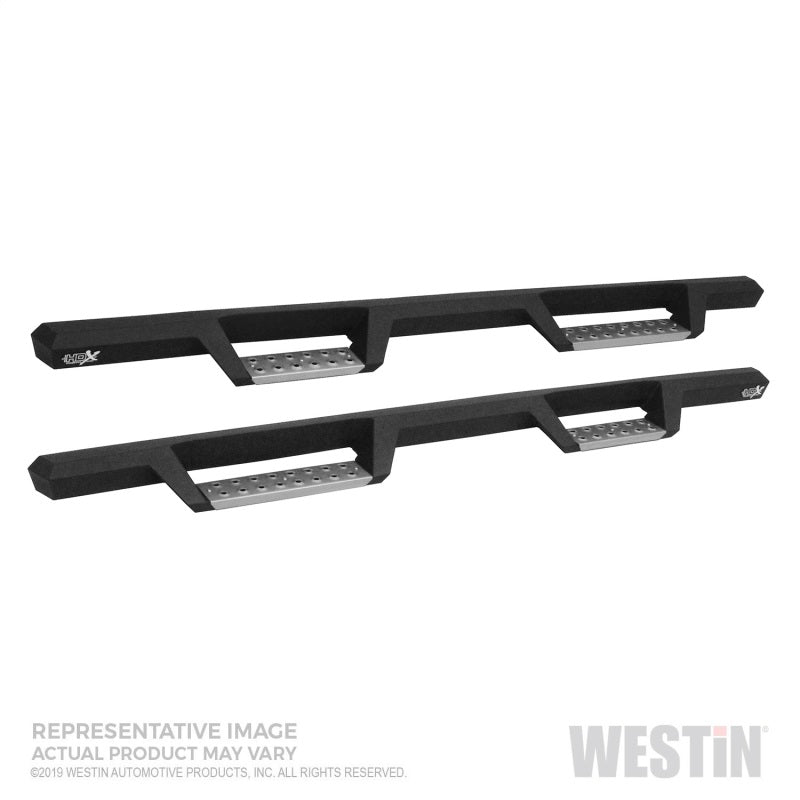 Westin/HDX 19-20 Chevy/GMCSilverado/Sierra 1500/2500/3500 Drop Nerf Step Bars - Textured Black