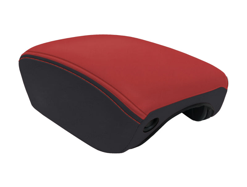 PRP2018+ Jeep Wrangler JL / Jeep Gladiator JT Center Console Cover - Black/Red