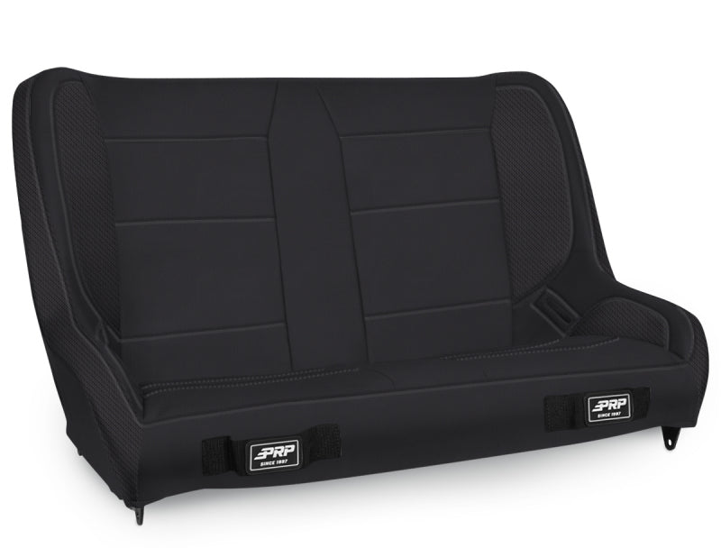 PRPJeep CJ-7/Wrangler YJ Elite Series Rear Bench- Black Vinyl