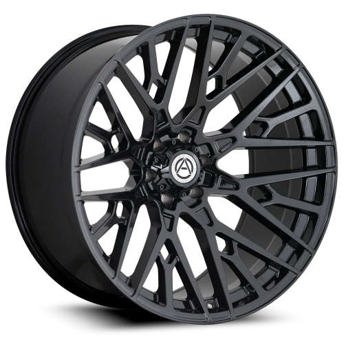 Artem Offroad A209 Trident 22x12 -44 Gloss Black