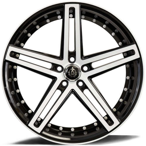 Axe EX2022x10.5 +25 Gloss White with a Black Drum