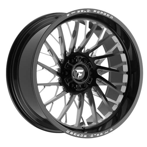 Fittipaldi Offroad FTF50122x12 -44 Gloss Black with Milled Spoke Accents
