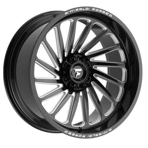 Fittipaldi Offroad FTF50322x10 -19 Gloss Black with Milled Spoke Windows