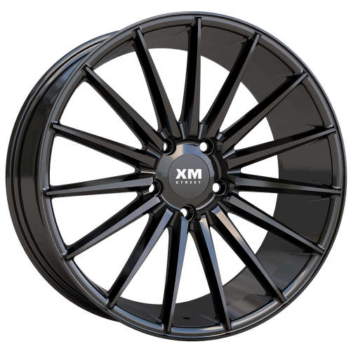 XM Street XM-81017x7.5 +35 Gloss Black