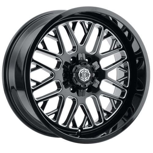 Xtreme NX-1920x10 -12 Midnight Black with Milled Spoke Edges